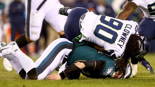 Wilson dovedl Seahawks do dalšího kola. Wentz nedohrál kvůli zranění