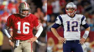 "Nechápu, proč ho Patriots poslali pryč," říká legendární quarterback Joe Montana